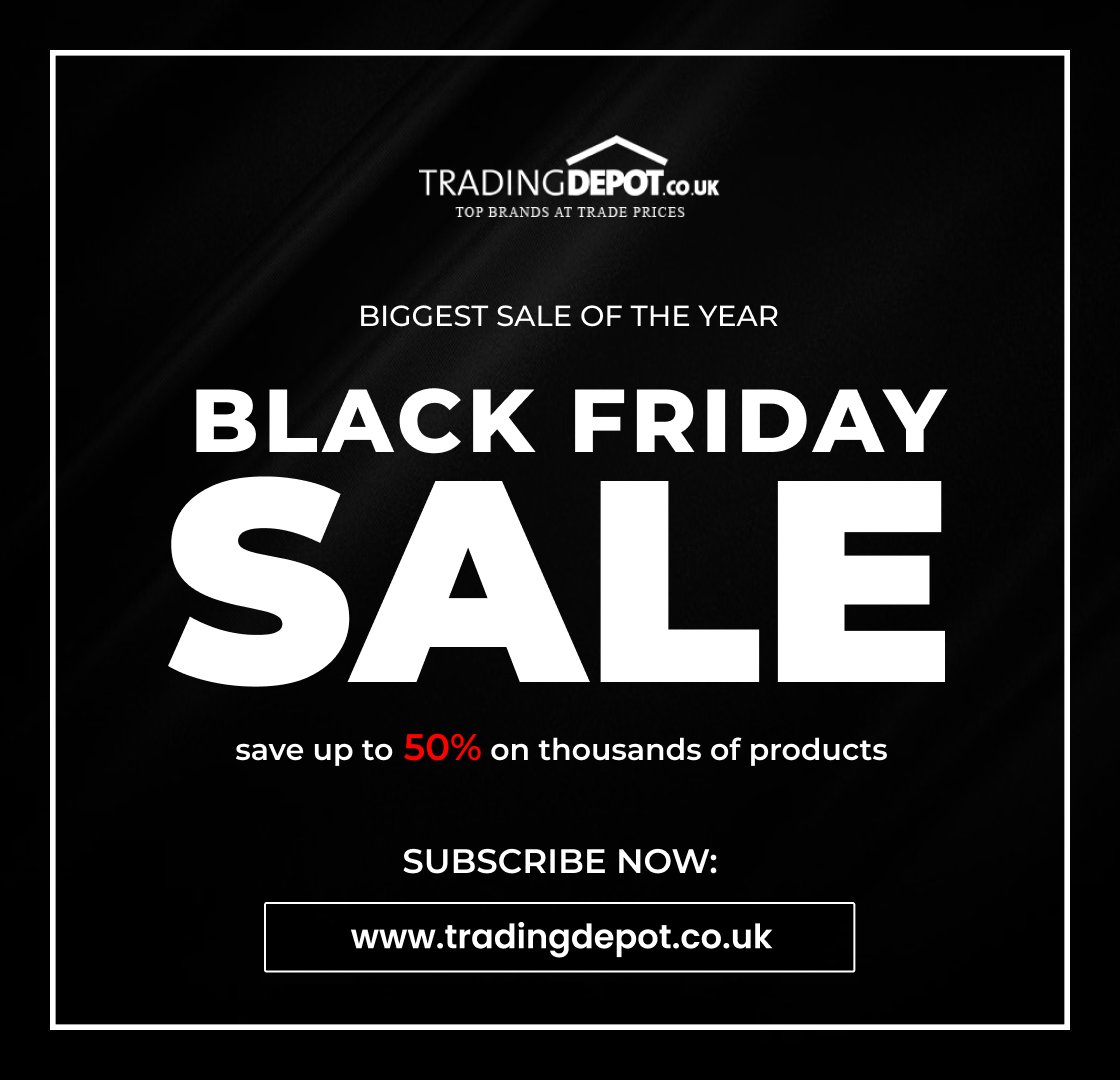 🚨 Black Friday Sale is HERE! 🚨

Get ready for huge savings - up to 50% OFF + FREE shipping on selected items! 🎉

Shop now and don’t miss out on these incredible offers!
🔗 lnkd.in/e_5x8FjN