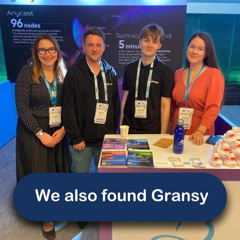 EUregistry's tweet photo. Our Industry Relations manager @ReginaFuchsova reporting with highlights from @ICANN 81 in Istanbul. Happy to meet you @EU_Commission @Gransy_sro @RealSmartAfrica @UASGTech @CoreAssociation @HonOpendi #doteu #ICANN81