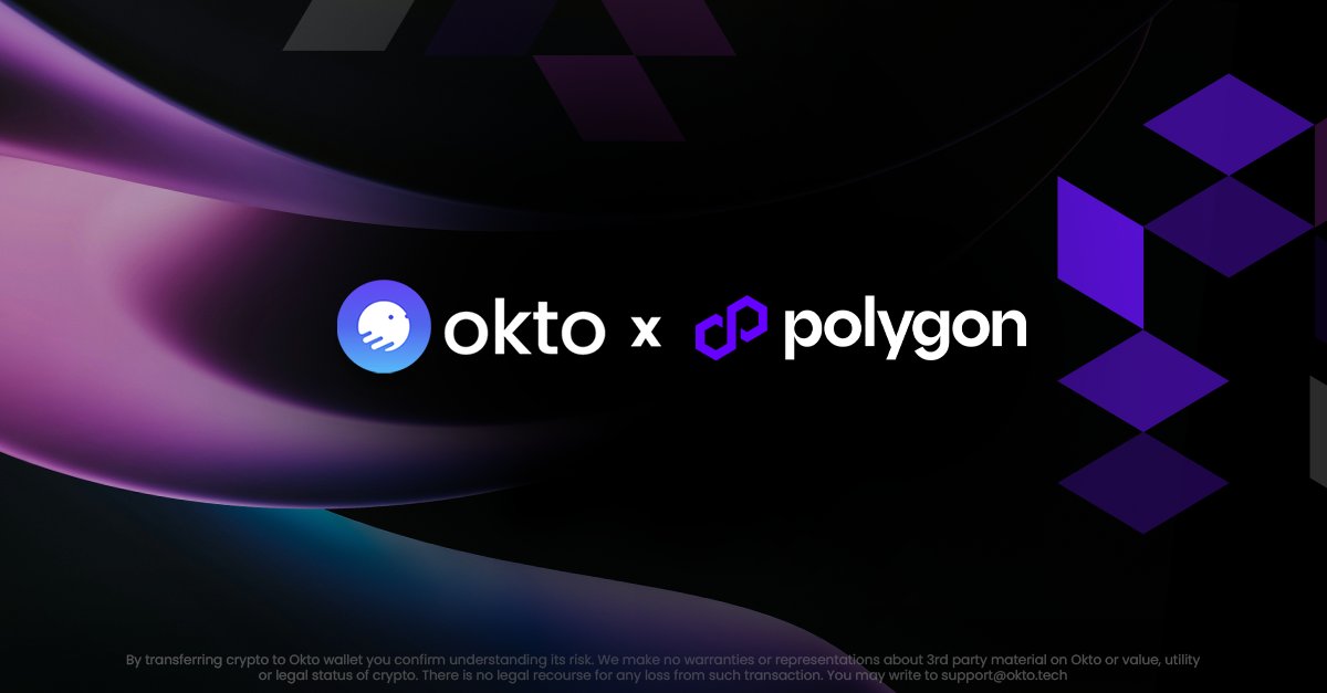 vivekbrijgupta's tweet photo. Today at @AggLayer Summit, we unveiled @Okto_web3's integration with @0xPolygonโs AggLayerโa partnership that brings us closer to a seamless blockchain experience. ๐ฅ๐
Be part of history with the limited-time OG AggLayer NFT mint: https://t.co/6re6HTm4v2
#AggSummit https://t.co/W5VReM9RsM