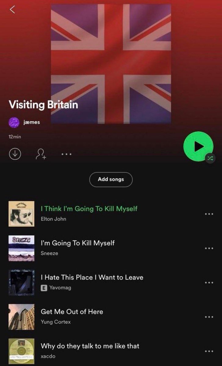Weird Spotify Playlists tweet media