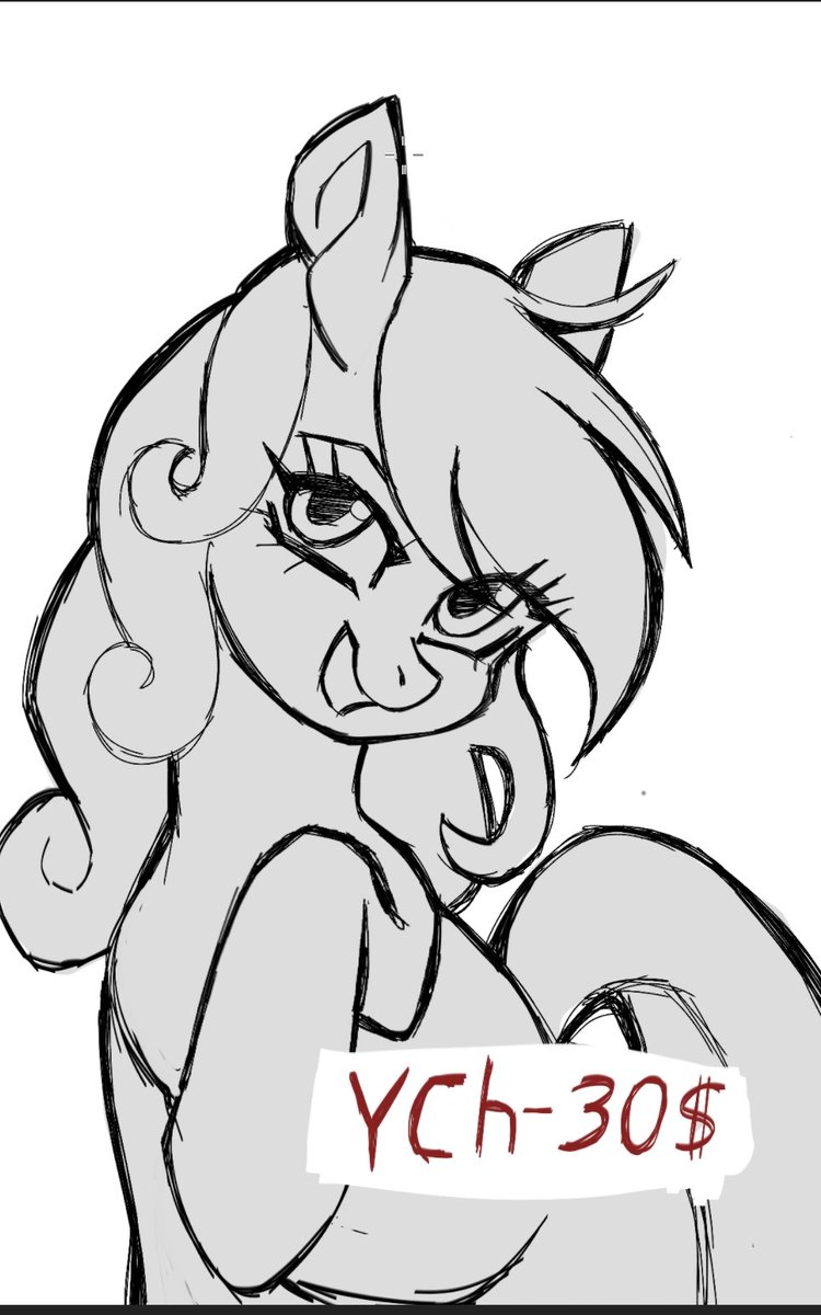 Ash_Klash's tweet photo. Ych for 30$
Payment by PayPal :)
One slot!
I can change my facial expression, mane
#mlp #ychmlp #art https://t.co/2oIqTUXjIX