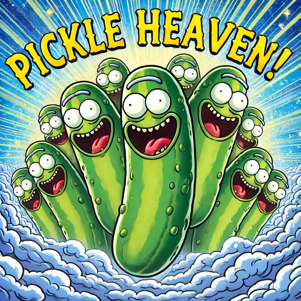 Domoffz's tweet photo. @cometcalls gm, see ya in #picklez heaven after I make it big comet. https://t.co/JmWXhej3pe
