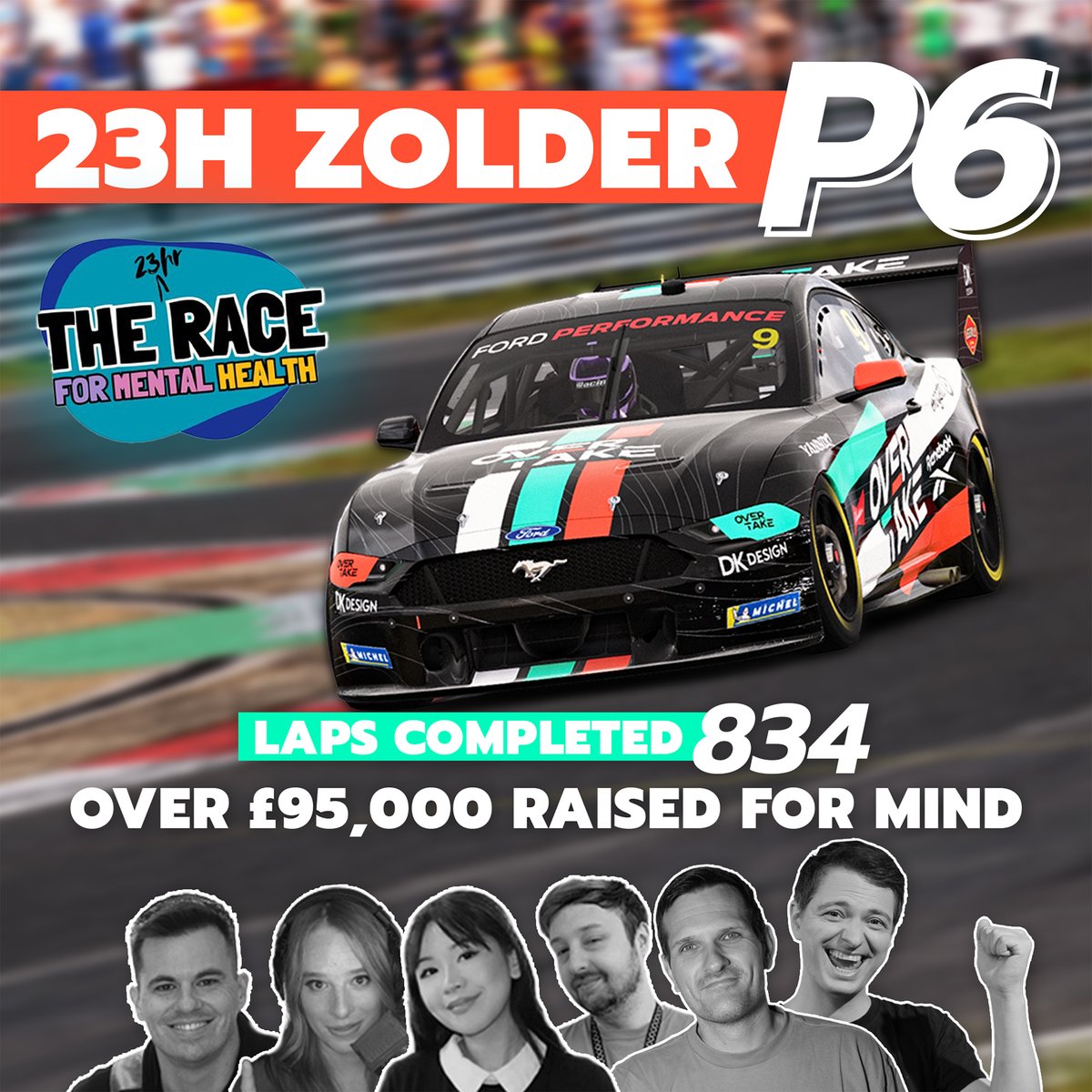 OverTake (@overtake_gg) on Twitter photo What a weekend it's been! We took P6 in-class in <a href="/JimmyBroadbent/">Jimmy Broadbent</a>'s Race For Mental Health 6, managed to not punt <a href="/Max33Verstappen/">Max Verstappen</a> - and, most importantly, the event raised a lot of money that is going to do a lot of good. Thank you to everyone who tuned in and supported us ♥️ What a weekend it's been! We took P6 in-class in <a href="/JimmyBroadbent/">Jimmy Broadbent</a>'s Race For Mental Health 6, managed to not punt <a href="/Max33Verstappen/">Max Verstappen</a> - and, most importantly, the event raised a lot of money that is going to do a lot of good. Thank you to everyone who tuned in and supported us ♥️