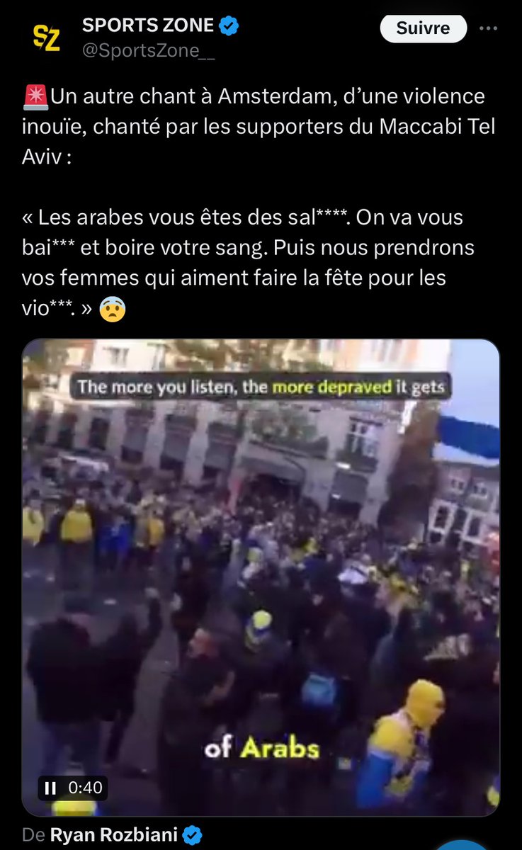InconnuPtit's tweet photo. @nmq_noor Votre compte n’est pas censé prévenir les discours violents de façon neutre? https://t.co/rwPBbmVA22