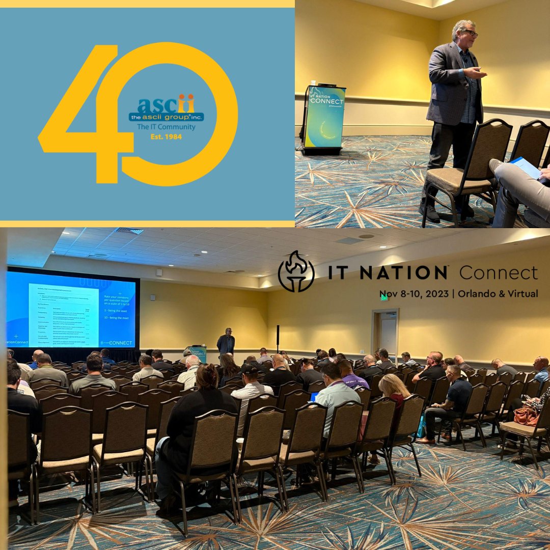 asciigroup's tweet image. Last week at #ITNation, Jerry Koutavas shared insights on building deeper client relationships to maximize business opportunities. As tech advances, understanding client needs is key to presenting solutions effectively. Genuine connections make the difference! #ClientEngagement