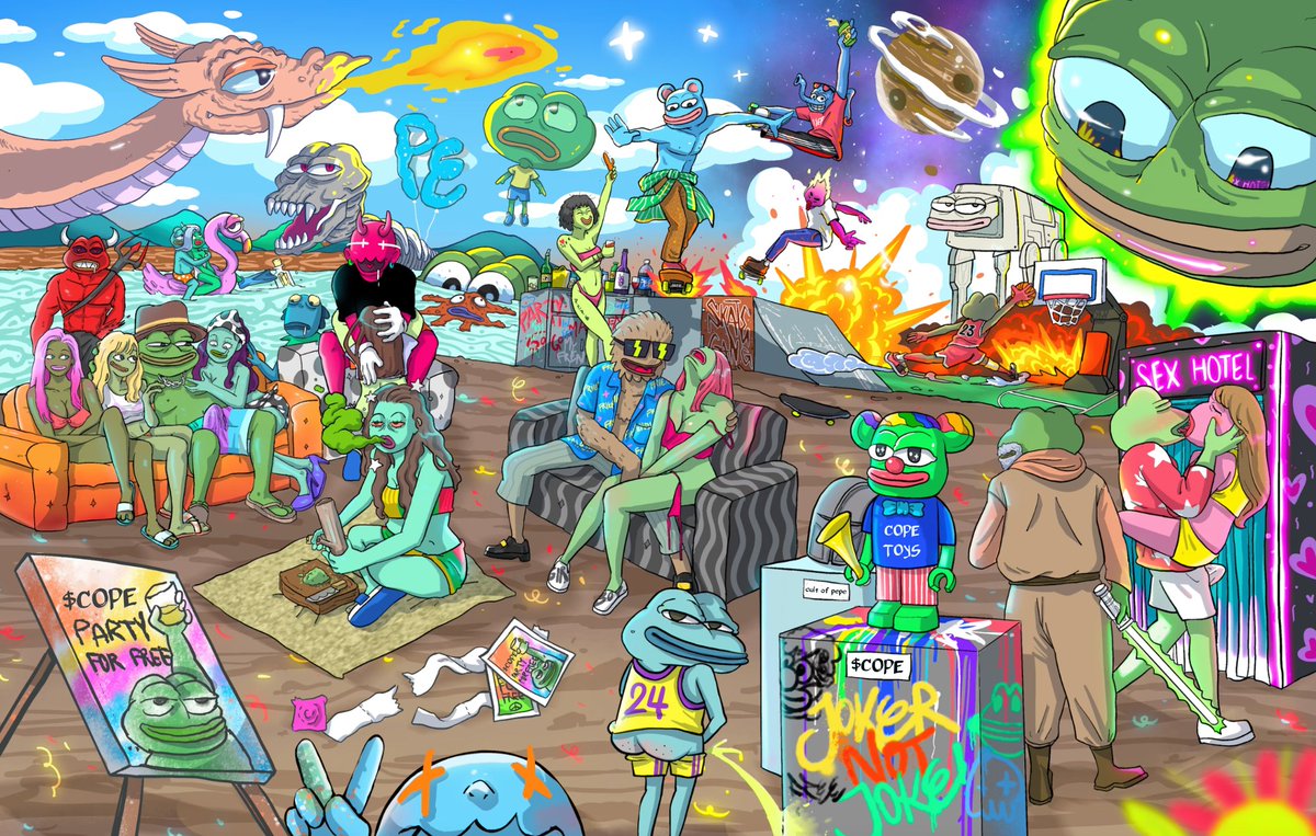 there is a new cult party in town and over 8500 people showed up today.

next in line: you.

🐸