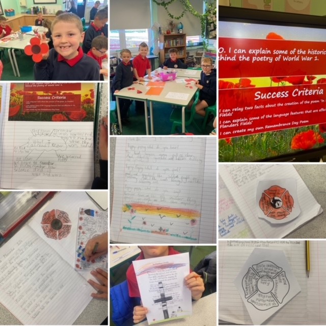 Remembrance Day at SJA

Today,  all children in school have commemorated Remembrance Day by making poppies to wear and taking part in a special assembly.  

In the afternoon, we had a look at some war poetry and learnt about the significance of the poppy. <a href="/TheRoseLearning/">Rose Learning Trust</a>