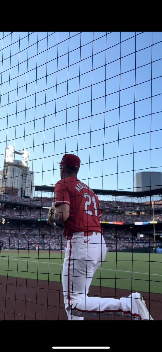 Day 9 of #vpgratitude and i’m so grateful for the days this past summer where i got to watch baseball and see some of my favorite players up close! i challenge <a href="/Cardinals/">St. Louis Cardinals</a> to show their gratitude. <a href="/vphsleadership/">Valley Park Leadership Program</a>