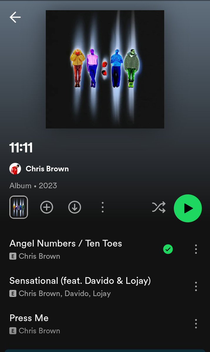 Rolean101's tweet image. Today is 11/11... What&apos;s your favorite track from this masterpiece by Chris Brown?