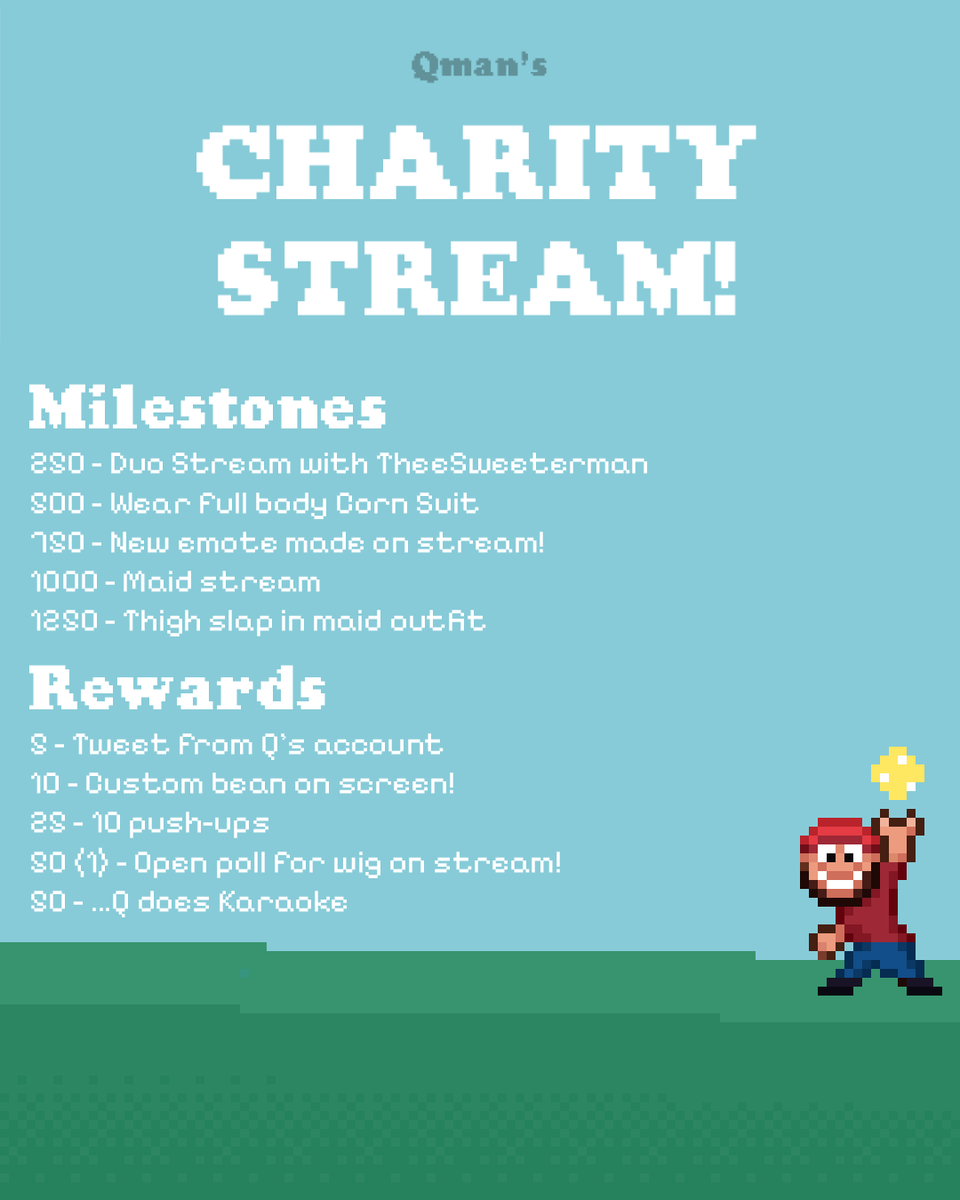 qmanbean's tweet photo. My first charity stream tonight at 8 EST! Stack Up is a military charity supporting active and veteran service members by promoting positive mental health &amp; combating veteran suicide through gaming and geek culture. Find out more &amp; come have fun tonight! https://t.co/MiTDDM4Bgo https://t.co/tYnrRlu5nP