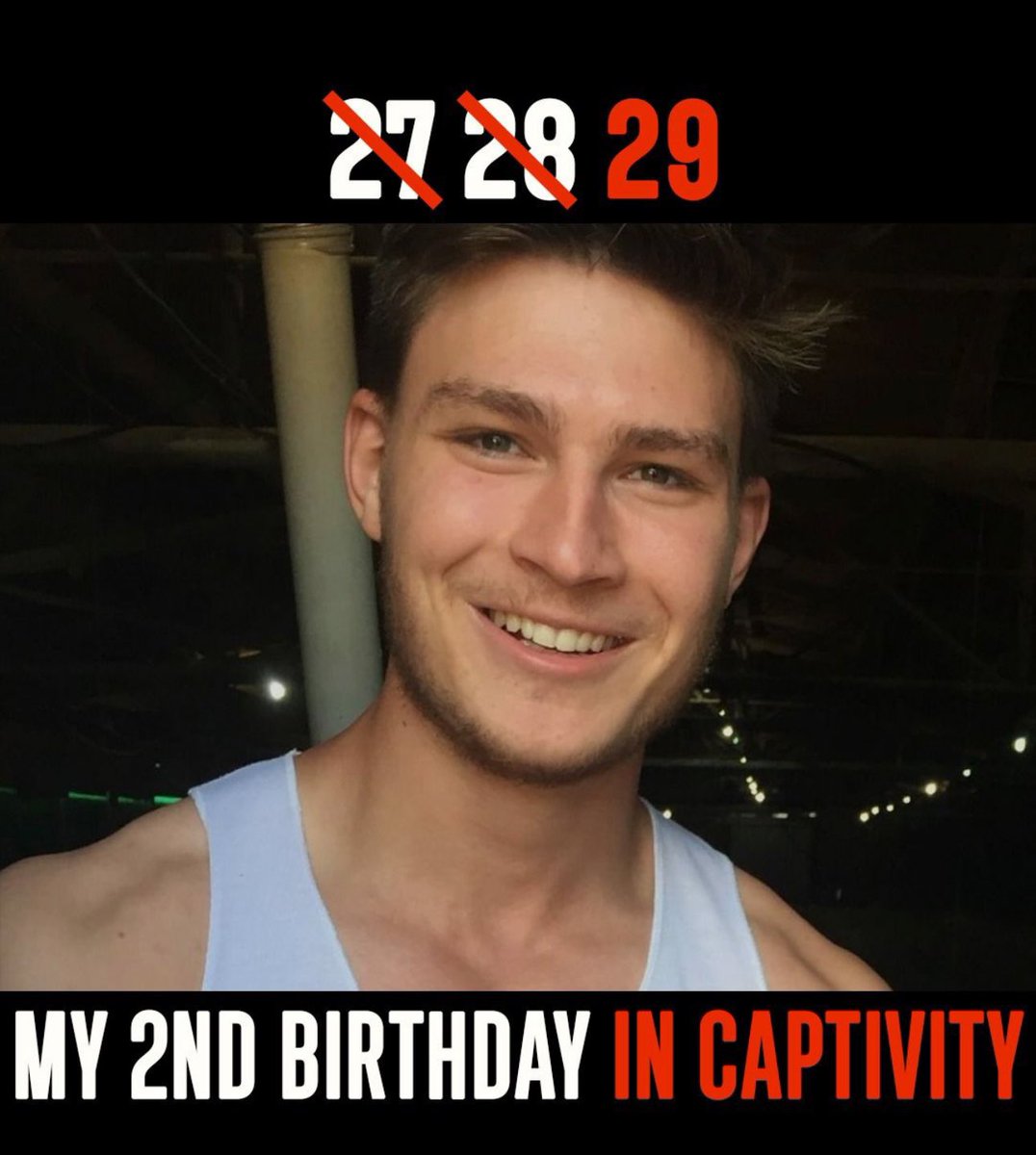 streetwize's tweet photo. Where is @amazon ?  
Complete silence. 
🤫 
Their worker Sasha Trufanov , is still in captivity in Gaza . 
Another year has passed since Sasha’s last birthday, and he is still not home with us.  Once again, we won’t get to hug him and sing 'Happy Birthday to You'.
Our wish is that by his next birthday, we’ll be able to celebrate properly, with Sasha here at home🎗️.