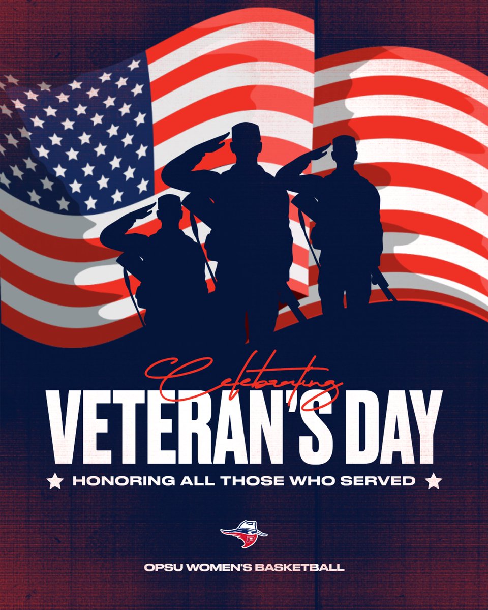 On behalf of the OPSU Women's Basketball team we want to thank all of those who have served our country!