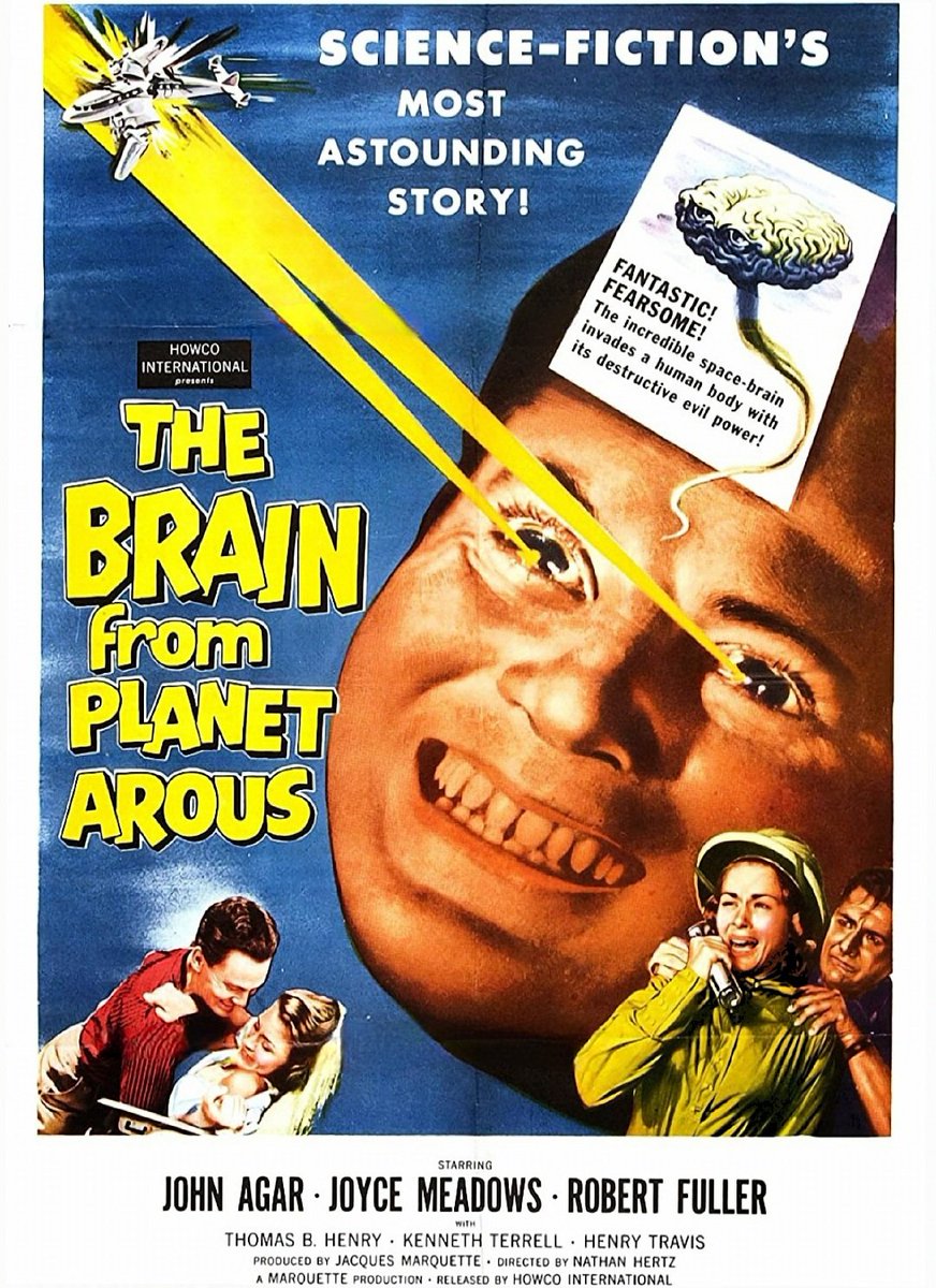 A giant brain plans to conquer the world by possessing John Agar. Cracking plan, what could go wrong? Terrific fun, lovably barmy bunkum. 1957.
#horrorcommunity #horrorfamily #horrormovie #horrorfilm #horrorfam #classichorror #horroraddict #horrorfan #mutantfam #monsterfam #scifi