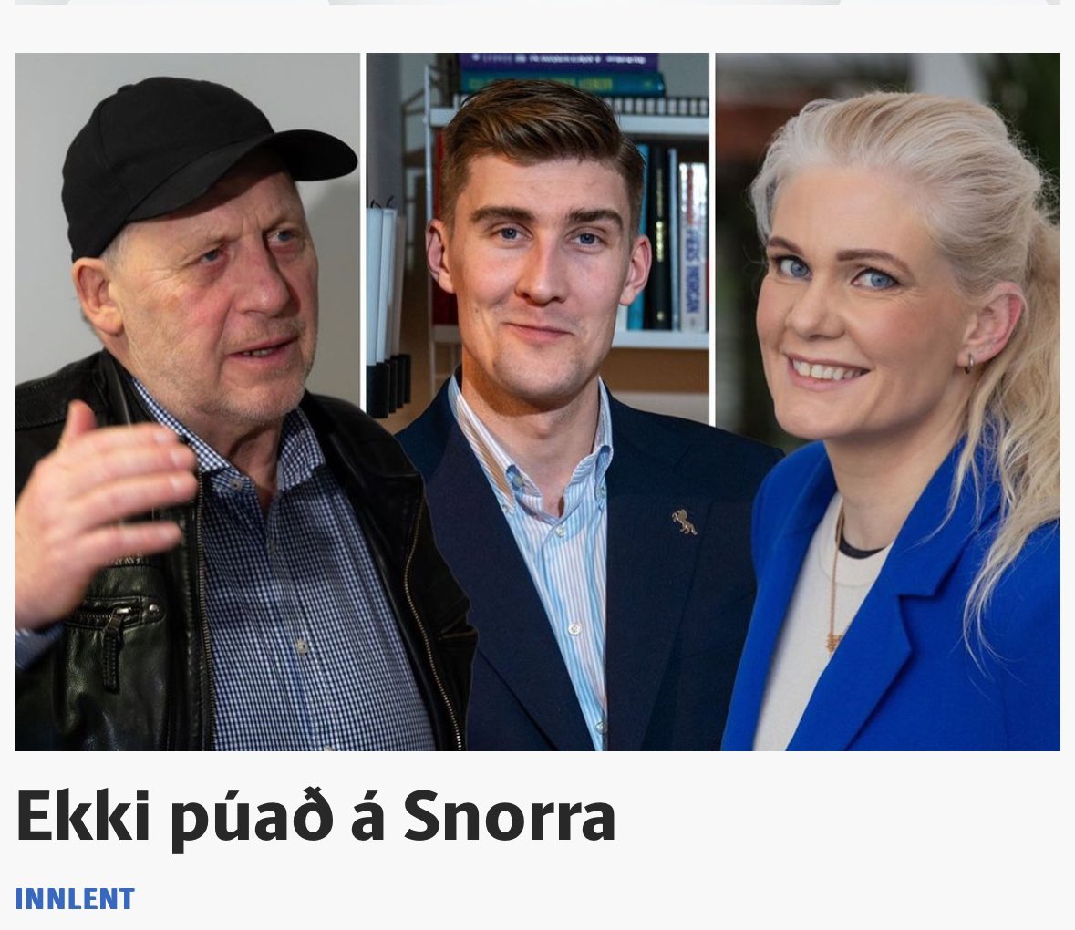 !!NÝ FRÉTT!!
Jakob Bjarni skrifar um frétt sem karl skrifaði um annan karl sem segir að fréttin hafi verið röng. Og auðvitað er það því fyrirsögnin, utan gæsalappa = staðreynd. Áfram strákar. Við erum bestir!