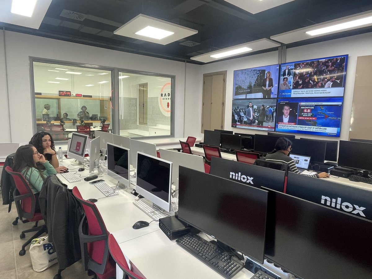 Visitamos las instalaciones de la radio de <a href="/Nebrija/">Universidad Nebrija</a> y su Medialab donde mañana se realizará el maratón radiofónico interuniversitario