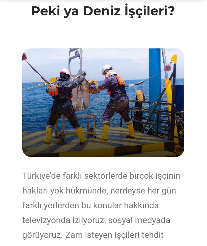 gemitrafik's tweet photo. Meriç Altay Deniz İşçileri Platformu'ndan @hamzafettahoglu'a sordu;

Peki Ya #Deniz İşçileri?
“Gemilerdeki #eksikler bir kaç bin dolara görmemezlikten gelinebiliyor!”

#Röportaj haberin devamı için tıklayınız. 👇
https://t.co/9ONZYd49IF https://t.co/y4iJi1VpTK
