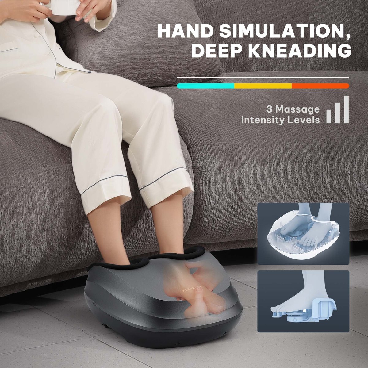 50% Off: Foot Massager with Heat, Air Compression, &amp; Deep Kneading Massage for Muscle Relief

$48.68  (was $99.99) 
bit.ly/3YZGZ5x #ad