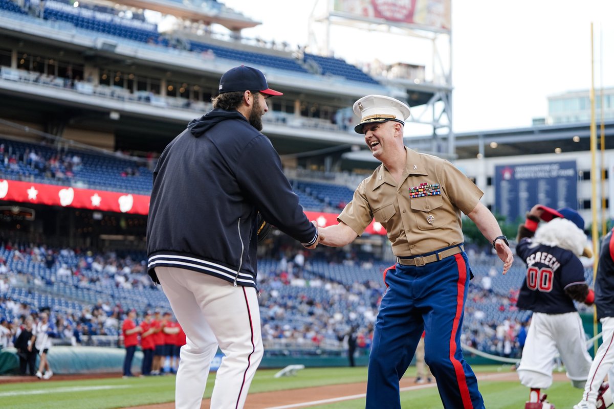 Nationals's tweet photo. On this Veterans Day, and every day, we honor and thank all who have served our country.

We are forever grateful! https://t.co/jm3rSsCIB7