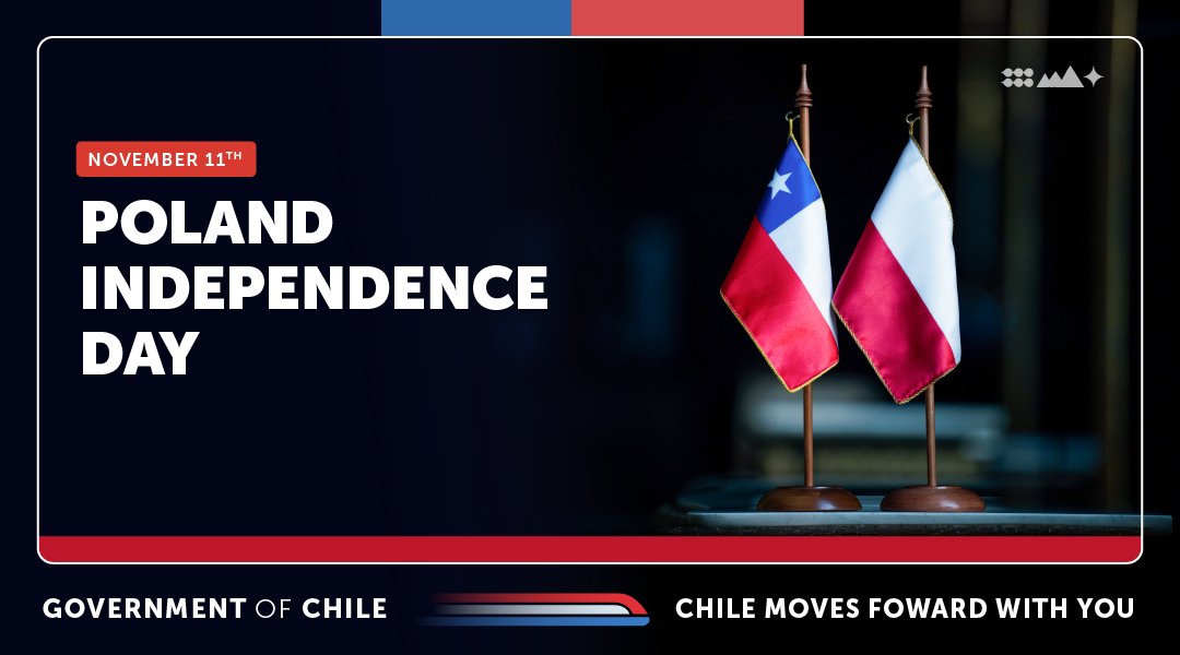 We extend our greetings to the people and Government of Poland on the commemoration of their 106 years of independence.
Our bilateral relationship is marked by collaboration and shared values. 🇨🇱🤝 🇵🇱