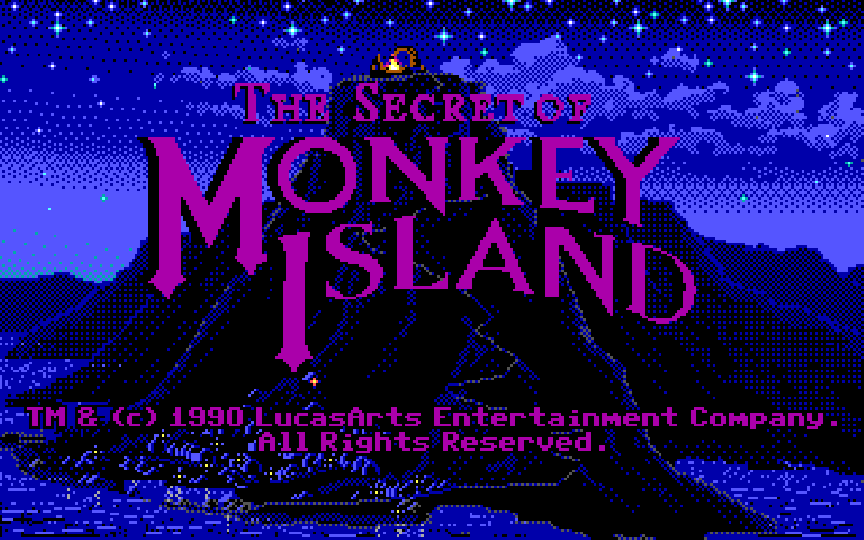 blackhawkadvent's tweet photo. Much has been written in retro literature about the creation of the classic Monkey Island, for example “On Stranger Tides”. Although little or nothing about its inspiration in the 1951 film “Double Crossbones”. Here we see Dave/Guybrush, determined to become a pirate. Thread 👇 https://t.co/Uc3vuIFycB