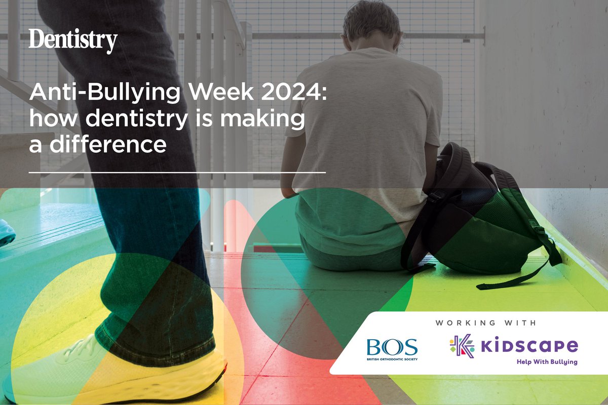 Anti-Bullying Week 2024: how dentistry is making a difference;

As Anti-Bullying Week kicks off today, new research, shared by <a href="/BOSbraces/">BOS</a>  reveals a strong link between teeth and bullying ⬇️ 

dentistry.co.uk/2024/11/11/ant…

Together with <a href="/Kidscape/">Kidscape</a> 

#dentistry #antibullying