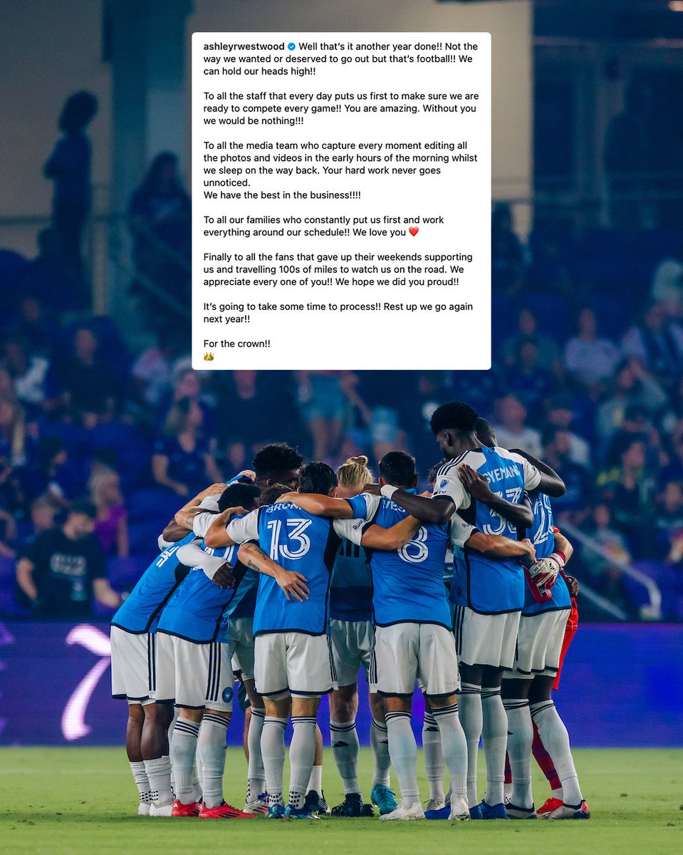 From the Captain 📝

#ForTheCrown