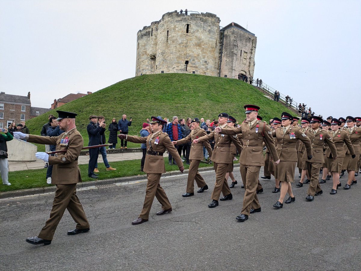 Yesterday, 21 MMR marched in York's Remembrance Sunday Parade. 

The solemn but proud event saw service people and organisations from across York come together to pay respect to those who serve, have served, and most importantly those who have fallen in service of their country.