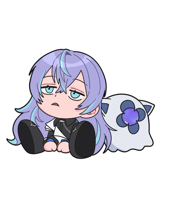 ぼーっとした日があってもいい。 #ショウゾウ画 