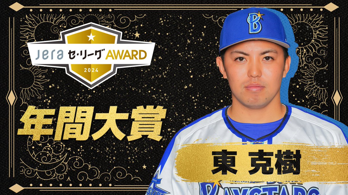 ydb_yokohama's tweet photo. ／
#JERAセ・リーグ 速報⚾️
＼
#JERAセ・リーグAWARD 年間大賞は、2年連続で横浜DeNAベイスターズ  #東克樹 投手に決定！！🎊

▼6人のレジェンドOBによる選考会の模様
https://t.co/VfXzPjuR5i

詳細こちら
https://t.co/bVJMcWgXSp
JERA協賛特設ページ
https://t.co/FVj8qQnaf1

#JERA 
#baystars https://t.co/SFEMlIQgHZ