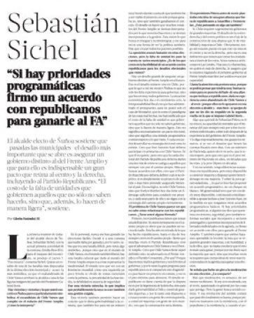 SentidoenComun's tweet photo. Uno de los indicadores que muestra el debilitamiento de los partidos políticos y de las coaliciones es la falta de bases programáticas. En este sentido @sebastiansichel está en lo correcto para establecer un parámetro de acuerdo y proyección. https://t.co/1VObfMTtyG