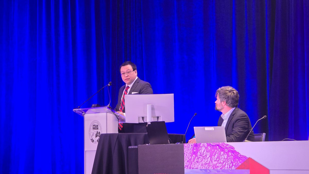 CreightonPath's tweet photo. Congratulations to @ShuaiLiMDPhD, mentored by Dr. Siref, for his outstanding work at the ASDP 61st meeting! Dr. Li was selected for an 10-min oral presentation and presented a poster, too. We are so proud of our residentsβ accomplishments! #ASDP @CreightonGme #PathTwitter #PathX https://t.co/18heLClJrE