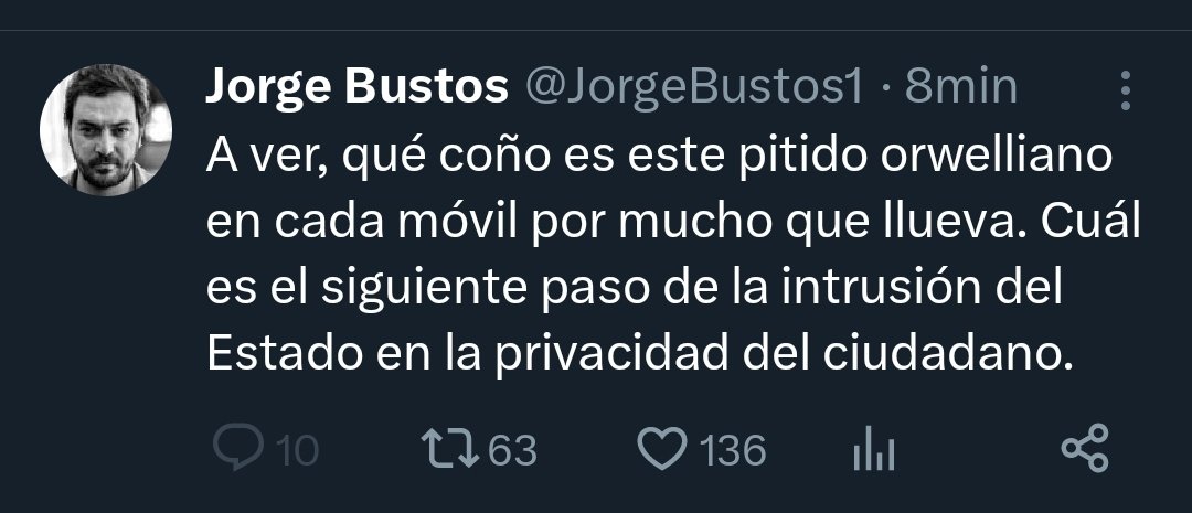 Esto decían los jefes de opinión de El Mundo y ABC sobre el envío de alarmas meteorológicas a los teléfonos móviles.