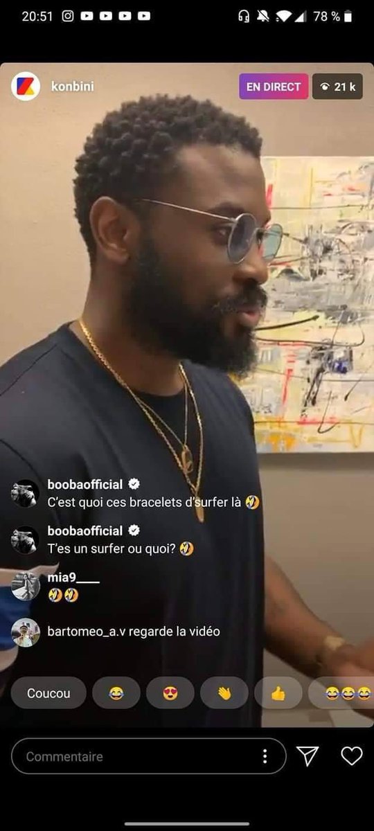 sltcsaw's tweet photo. Quand il était sur le live de Damso ptdrr https://t.co/TwQVKICtUc