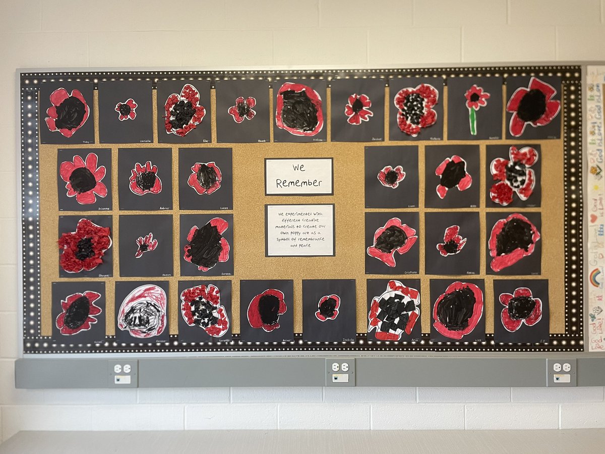 Pavao_Cecco's tweet photo. On Remembrance Day, we remember and think about all of the people who helped make our world a better place. We strive to make our school a peaceful place by showing respect and care to others @saopmilton1 https://t.co/0R3kuYAxab