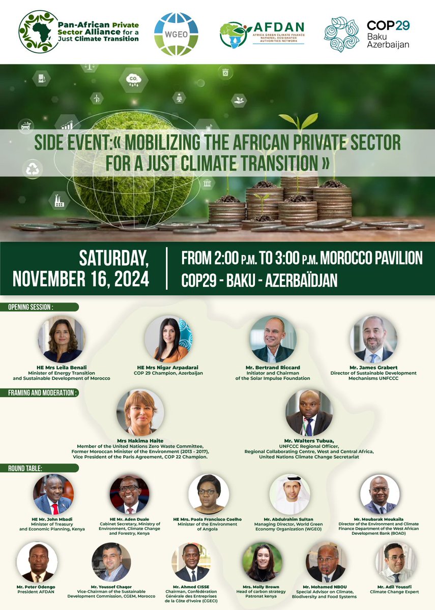 #cop29 #Morocco #Africa  #Azerbaidjan #climatetransition