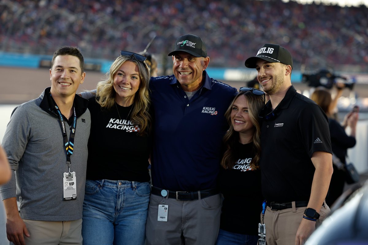 .<a href="/KauligRacing/">Kaulig Racing</a> experienced so many highs and lows in 2024 but through it all we have our family. So grateful to have my daughters with me every step of the way.

Thank you to all the great race fans that make this sport possible!