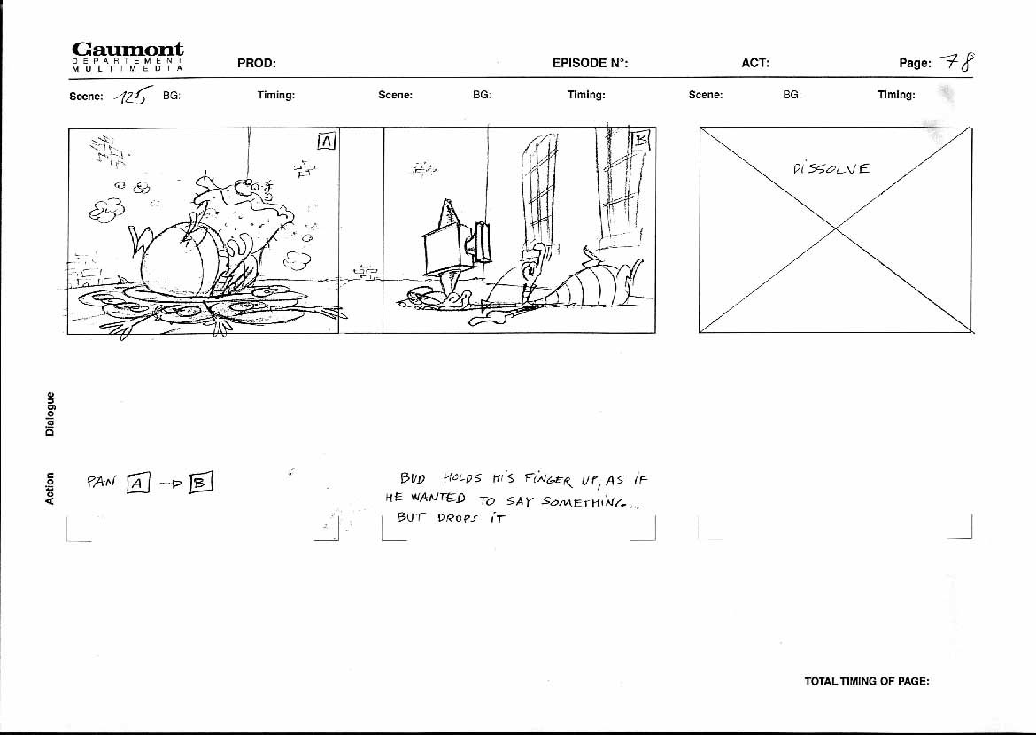 GoofsArchive's tweet photo. “Prison Pals” HD Storyboards.

Page’s: 69-79 (3/3)

Storyboards by Rudy Mertens. https://t.co/vUzlk99TZR