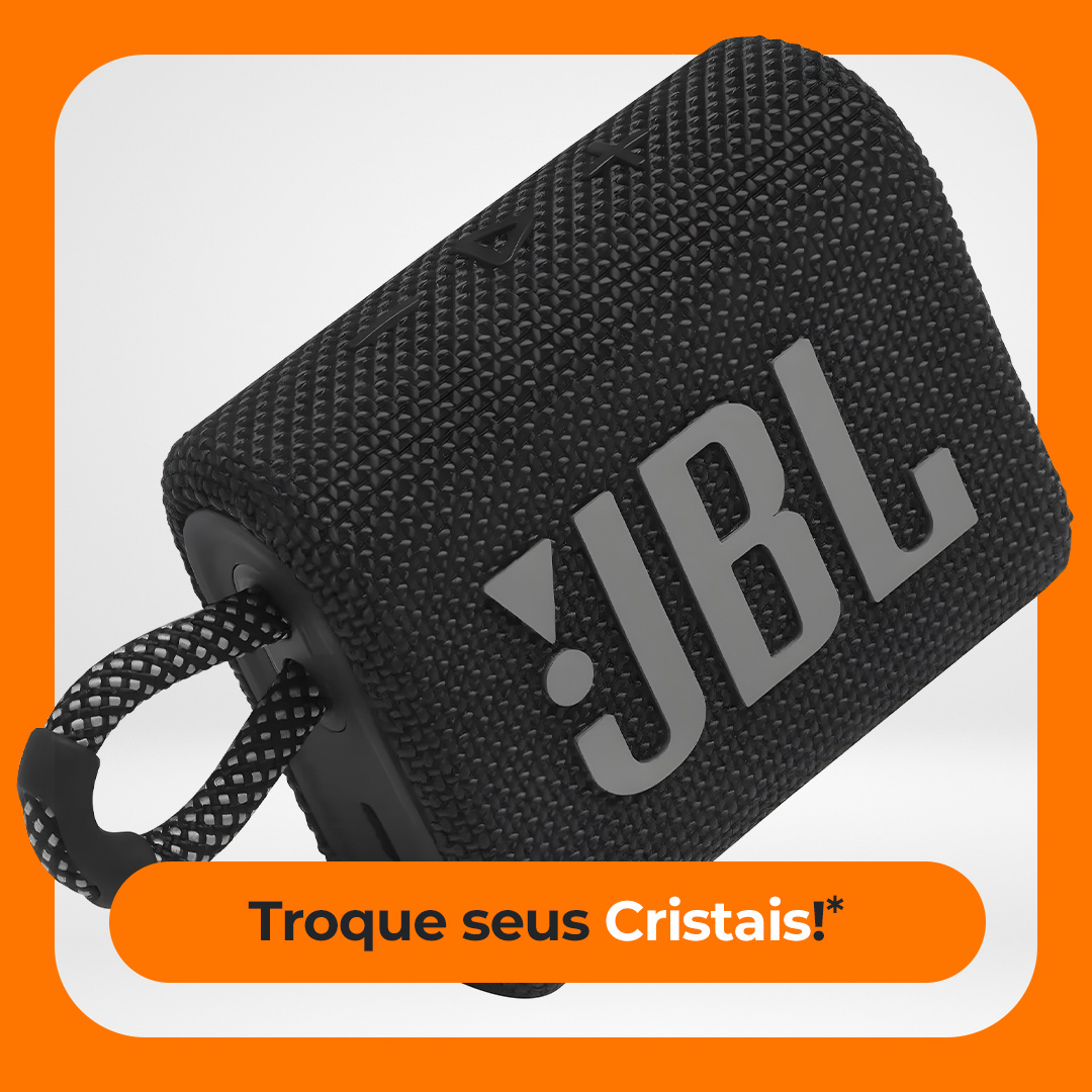 Que tal uma caixa de som com designer ultraportátil para te acompanhar em qualquer lugar? 🎵🎧

Troque seus Cristais por este prêmio!
Caixa de Som JBL Go 3 Bluetooth! 🎁🧡

👉🏼 Acesse, resgate e receba o prêmio no seu endereço: multifidelidade.app

#multifidelidade #sejamulti