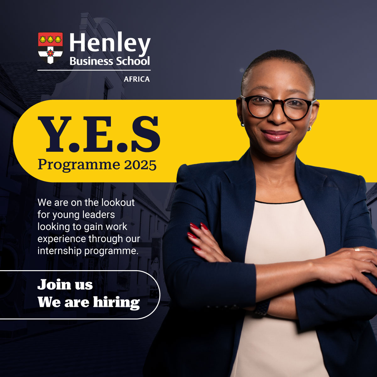 HenleyAfrica's tweet photo. Say Y.E.S to a job at Henley! ๐ Join the Y.E.S Work Experience Programme in Johannesburg. Apply by 13 Nov 2024! ๐https://t.co/f4AagWQVer
#JobAlert #YESProgram https://t.co/u4HfuNcJIB