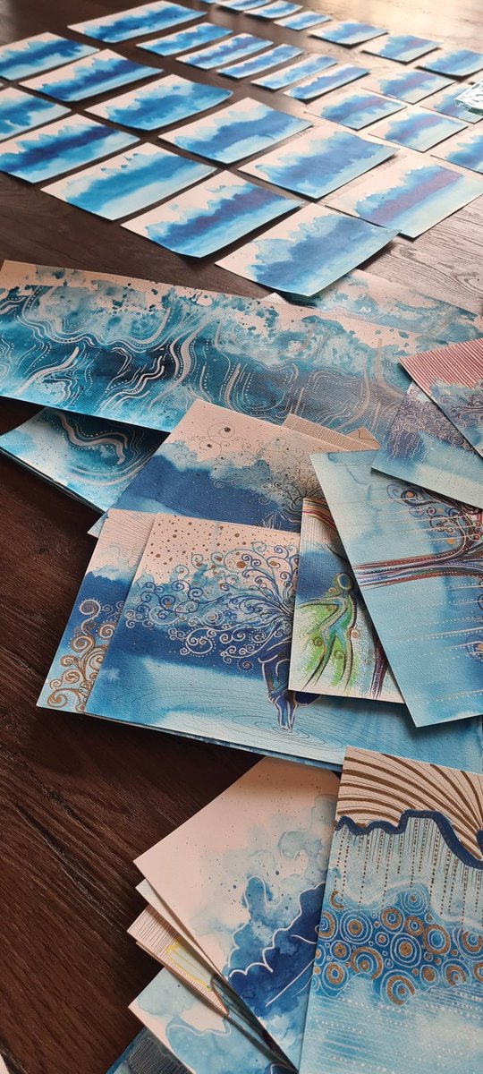 Petit_Picasso's tweet image. Hanging out with about 100 paintings in the studio. Early morning work in progress.

#artisticfreedom #studioartist #Caribbean #caribbeanart #caribbeanartist #workinprogress #BehindTheScenes