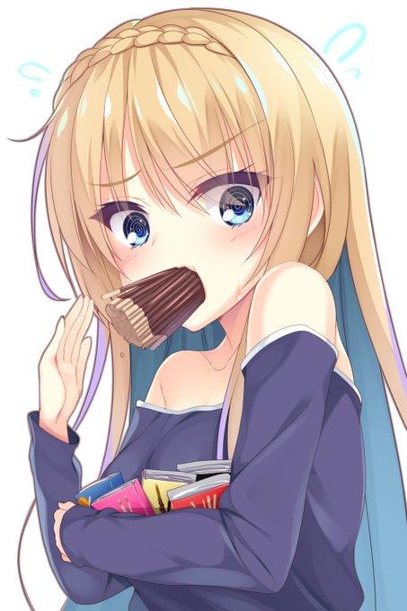 ツバサ「モガモガ!?!」
リノ「…(呆れ)」

#ポッキーの日 