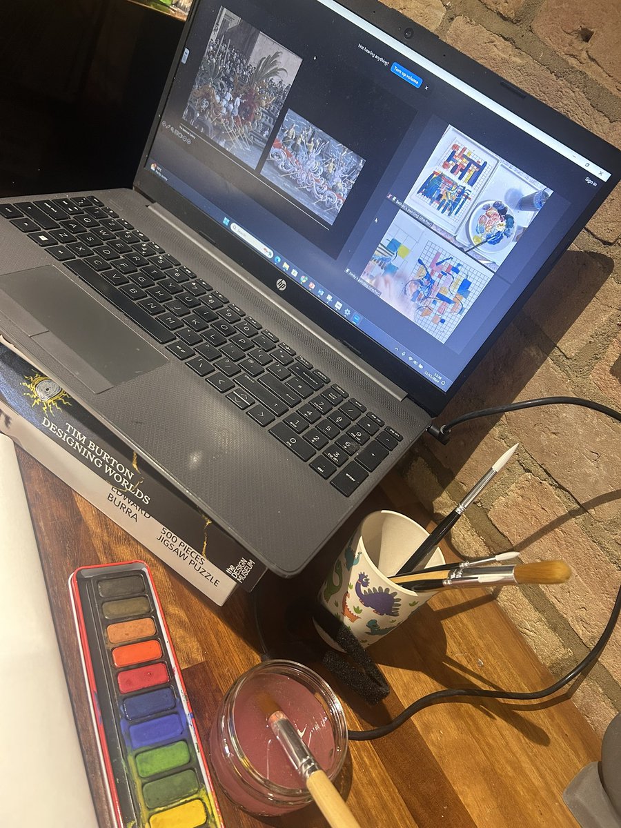 Online training with <a href="/NationalGallery/">National Gallery</a> is always so much fun! I cannot wait to try colour blocking when we explore our next key painting 😊 #takeonepicture