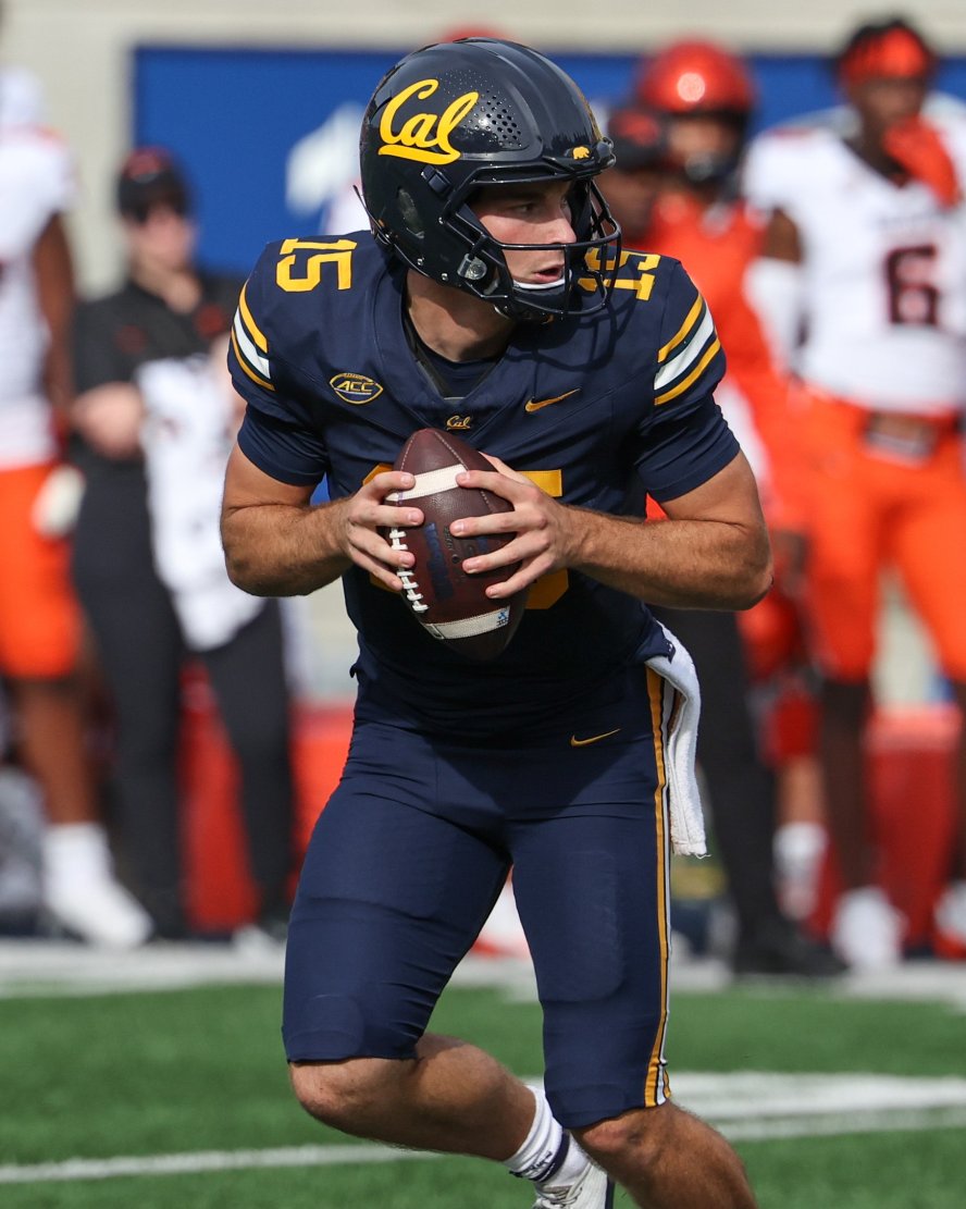 Fernando Mendoza, California (40-of-56, 436 total yards, 3 TDs, 1 INT, QBR: 63.1)

Mendoza, who threw for two TDs and ran for another, set career-bests for completions, attempts, passing yards (385) and rushing yards (51) as he led the Golden Bears to their first ACC victory.