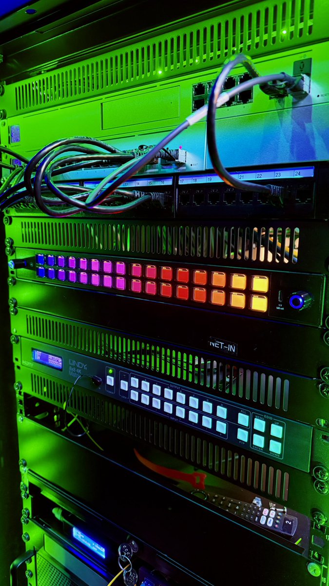 The OB Rack Upgrade and rewire is starting to come together 👏🏼