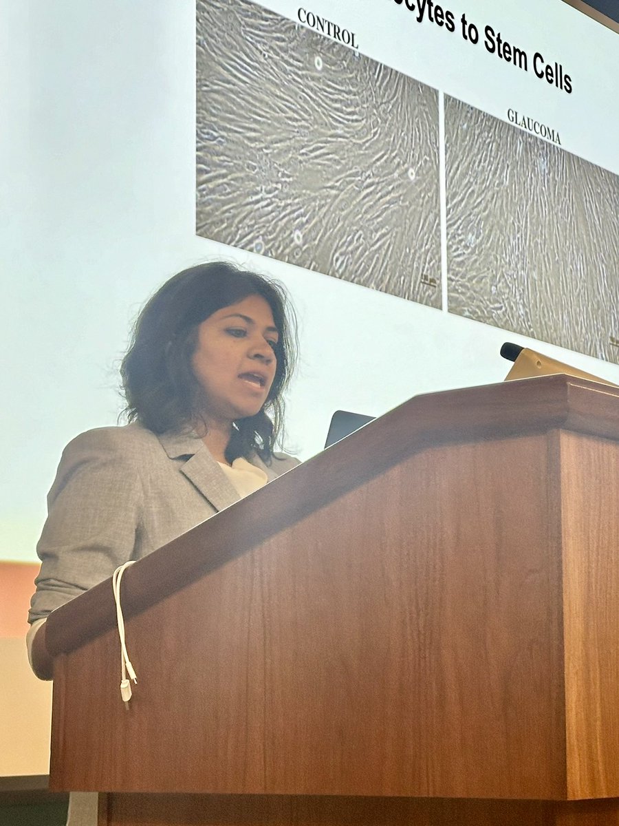 First up at #IUStemCell Research Symposium, it’s <a href="/TasSharmaLab/">Sharma Lab</a> talking about iPSC-derived retinal organoids for glaucoma!