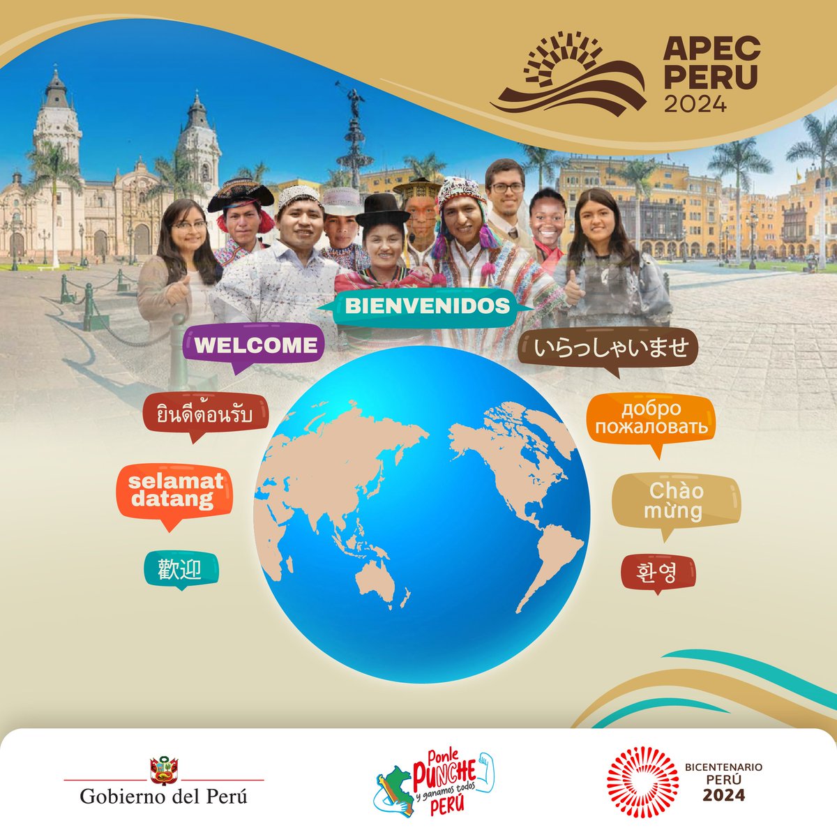 CITEccal's tweet photo. Perú da una cálida bienvenida a los líderes económicos de APEC que se reúnen en Lima para concluir el importante trabajo que hemos venido liderando a lo largo de 2024 como economía anfitriona del foro.
Visita https://t.co/cq4O99MrCi
#APECPerú2024 #SemanaDeLíderes https://t.co/1pjbjBajSx