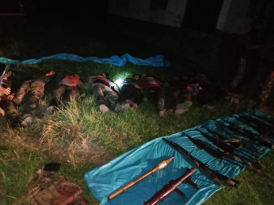 vincymeitei's tweet image. Today, tension escalated further as #Kuki_Militants launched an unprovoked attack on CRPF personnel in Jiribam, leading to d demise of 10 #Kuki_Militants!
Further #Kuki_Militants even attacked towards normal innocent people while working in paddy field at Yaingangpokpi village !