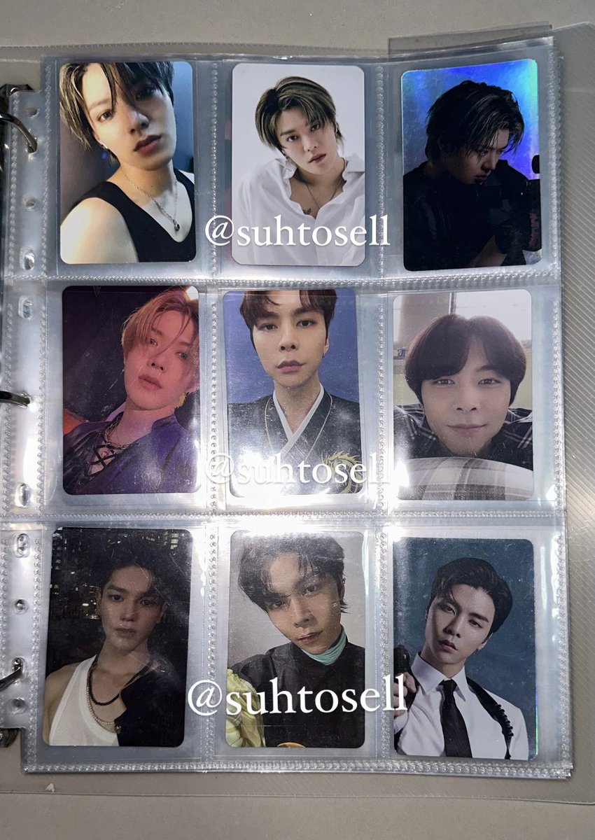 suhtosell's tweet photo. 📍ปล่อยการ์ดราคาโละๆ เลิกเก็บแล้ว 46 ใบ 1600 รวมส่ง ทักมาดูรูปเพิ่มเติมได้นะคะ #ตลาดนัดnct #ตลาดนัดwayV #ตลาดนัดnct127 #ตลาดนัดnctdream https://t.co/zEXXlyxVAP