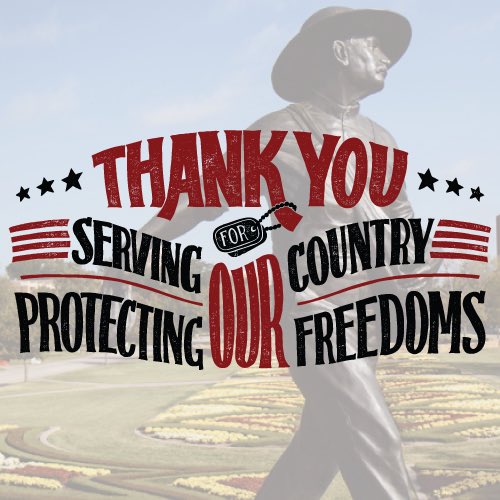 Happy Veteran’s Day! 🇺🇸

Today we want to thank all veterans and service members for their bravery and commitment to protect and serve our nation. 

Thank you ❤️

•••
#ouit #informationtechnology #uofoklahoma #veteransday