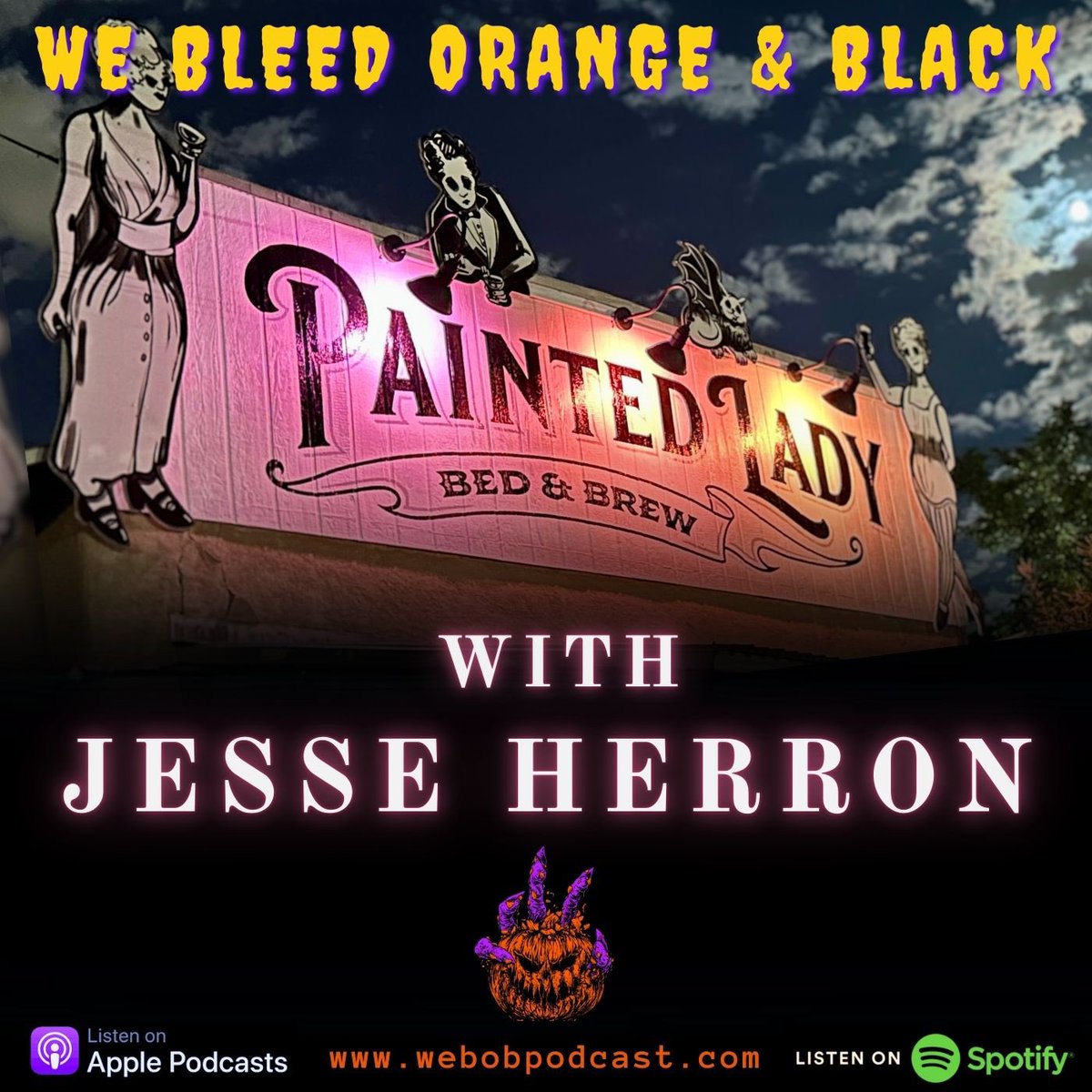 # 108 – THE PAINTED LADY with Jesse Herron

We chat about brothels, ghosts of the Old West, The Philosophy of Beer, working with GHOST ADVENTURES and 
the Paranormal-Industrial Complex, brewing horror movie beer, starting a ‘Spookeasy’ and the haunted PAINTED LADY BED &amp; BREW!